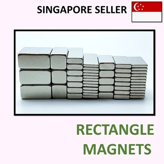 20 Pcs Small Neodymium Magnets for Craft, 20x10x5 mm Rectangular
