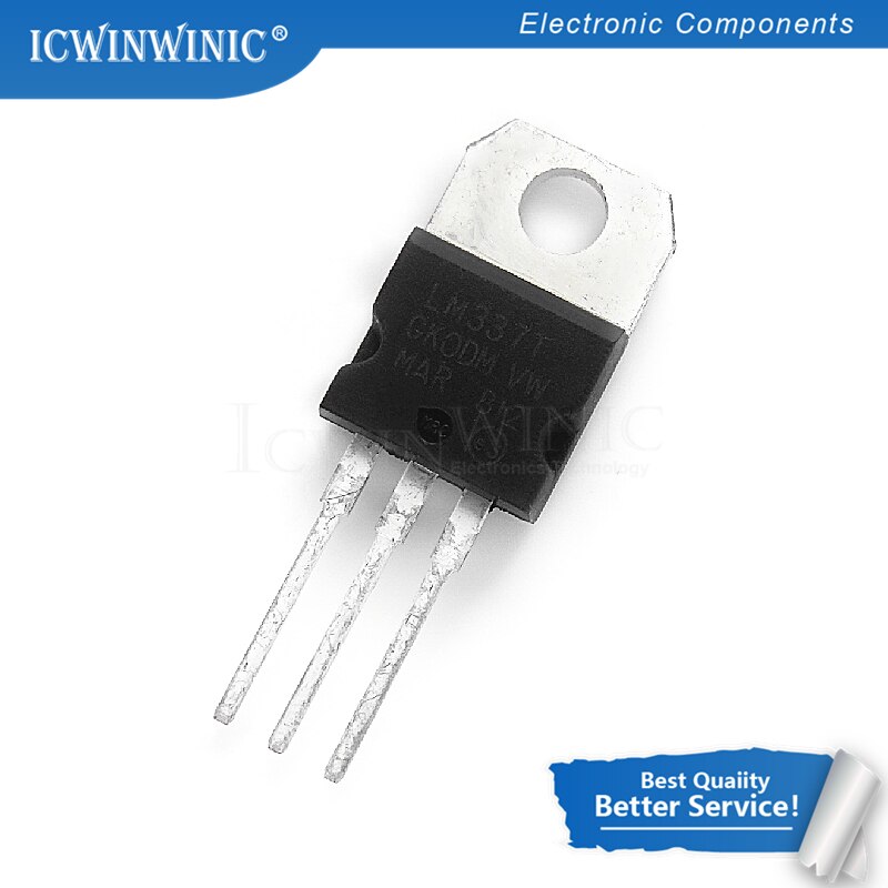 10 Pe A Lm337T Lm337To - 220 To220 Regulador De Tens O Transist O Novo ...