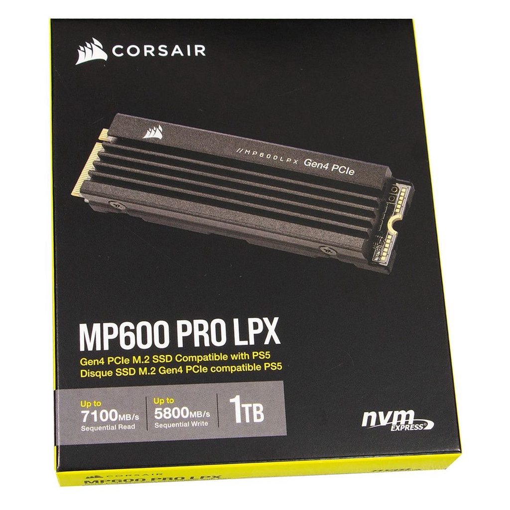 PCI-e NVMe M.2 1TB LPX Pro MP600 Corsair （1TB） LPX PRO MP600 CORSAIR (Gen Solid Internal 4) 内蔵型SSD