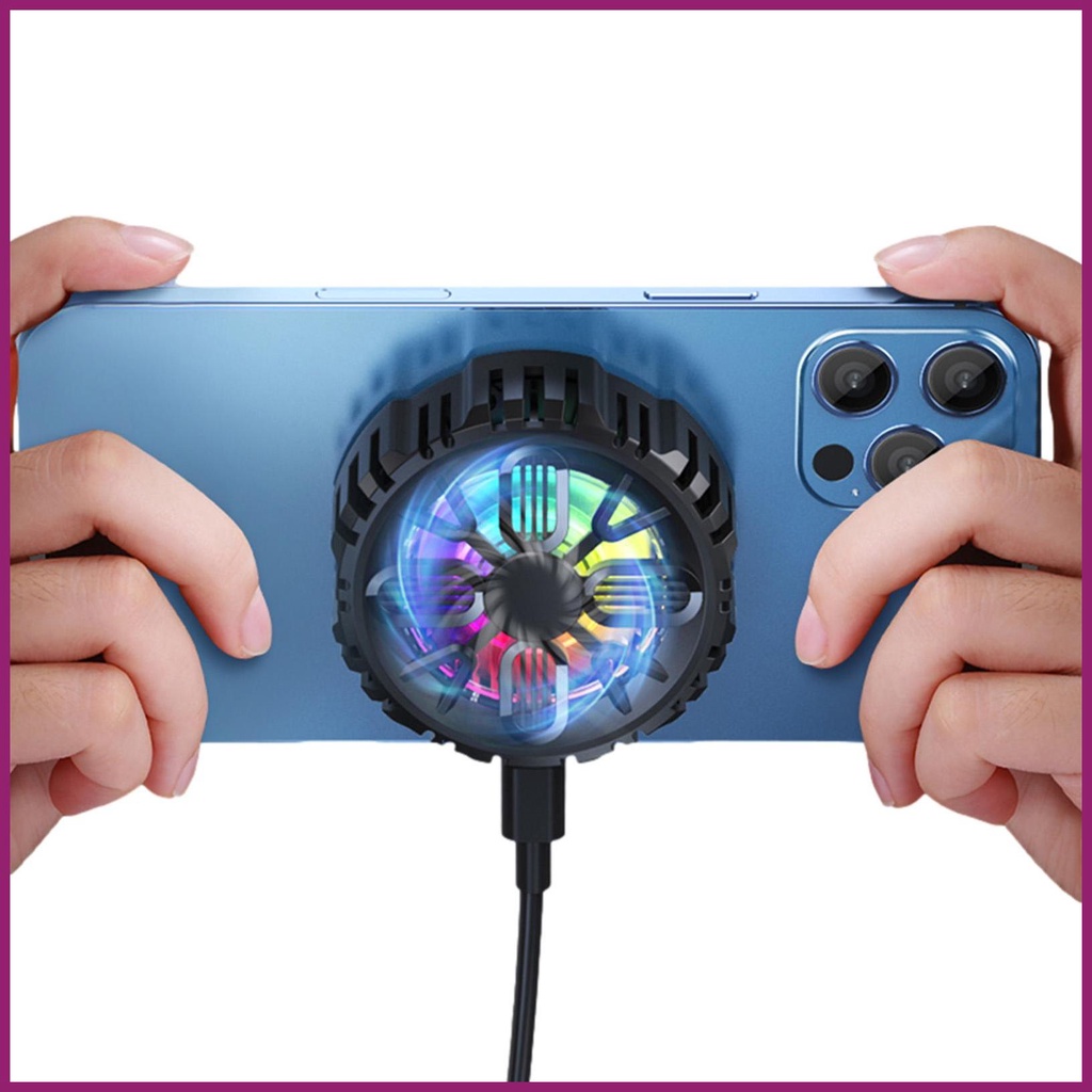 Phone Cooler and Wireless Charger Portable Fast Charging Pad