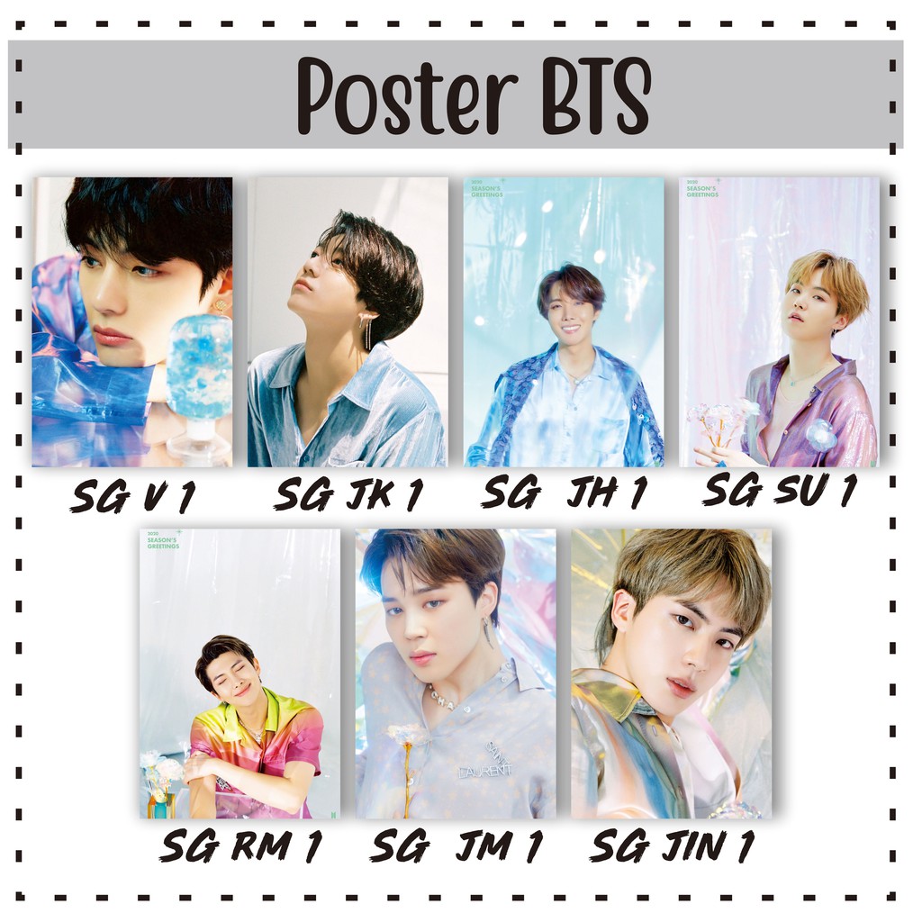 BTS Seasons Greetings 2020 Jungkook BTS [2020 Season's