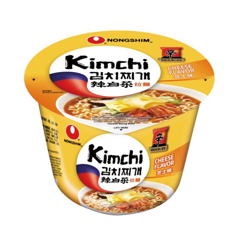 Nongshim Korean Kimchi Cheese Ramyun - 117g Big Bowl (Sample) | Shopee ...