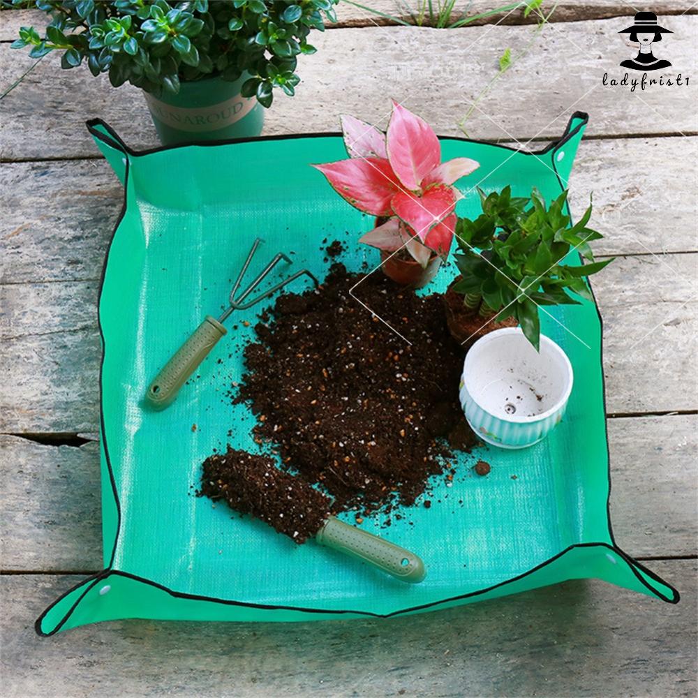 50100CM Gardening Planting Mat PE Plant Repotting Mat, Flower Pots