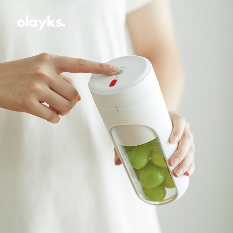 [SG] Olayks Portable Electric Juicer Fruit Blender 300ml USB