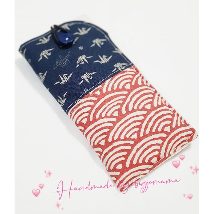 Handmade fabric eyeglasses soft case/ spectacles pouch . Sunglasses ...