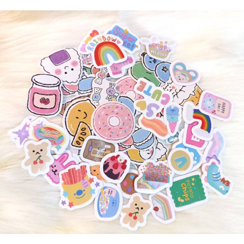 Sticky Notes Stickers Mixed Styles Are More Than In The Picture. Great ...