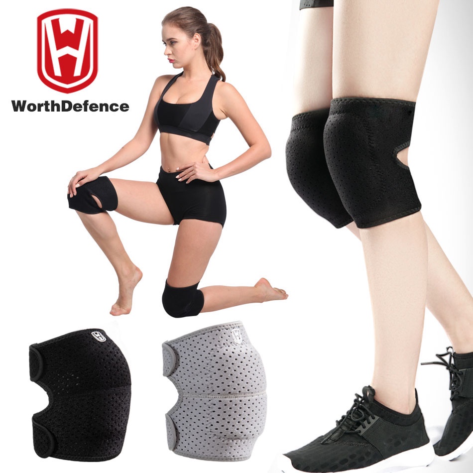 Worthdefence EVA Knee Pads for Dancing Volleyball Yoga Women Kids Men