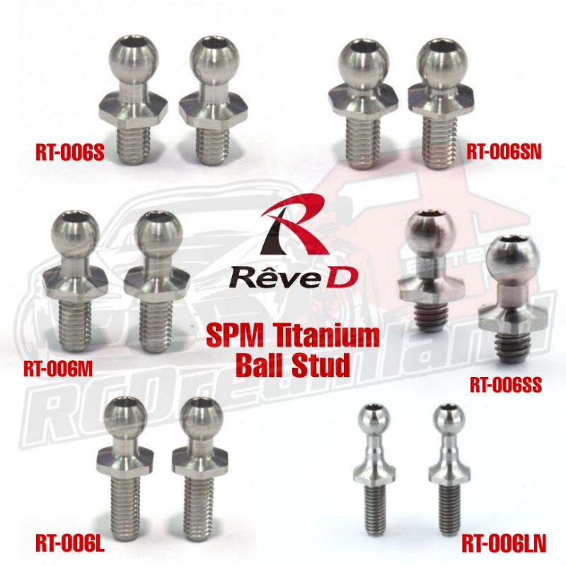 Rêve D SPM Titanium Ball Stud SN Rêve D SPM Titanium Ball Stud SN