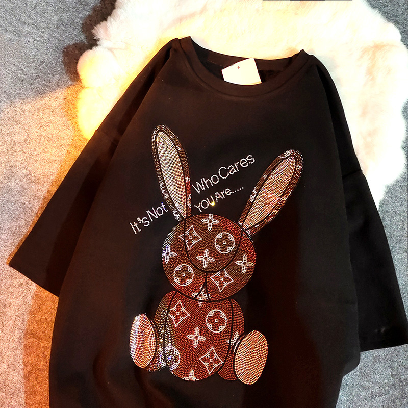 ?Korean House?  Women's Blouse Summer Short sleeve Baju Tshirt Round Neck Student Clothes Fashion Clothing MURAH Tops