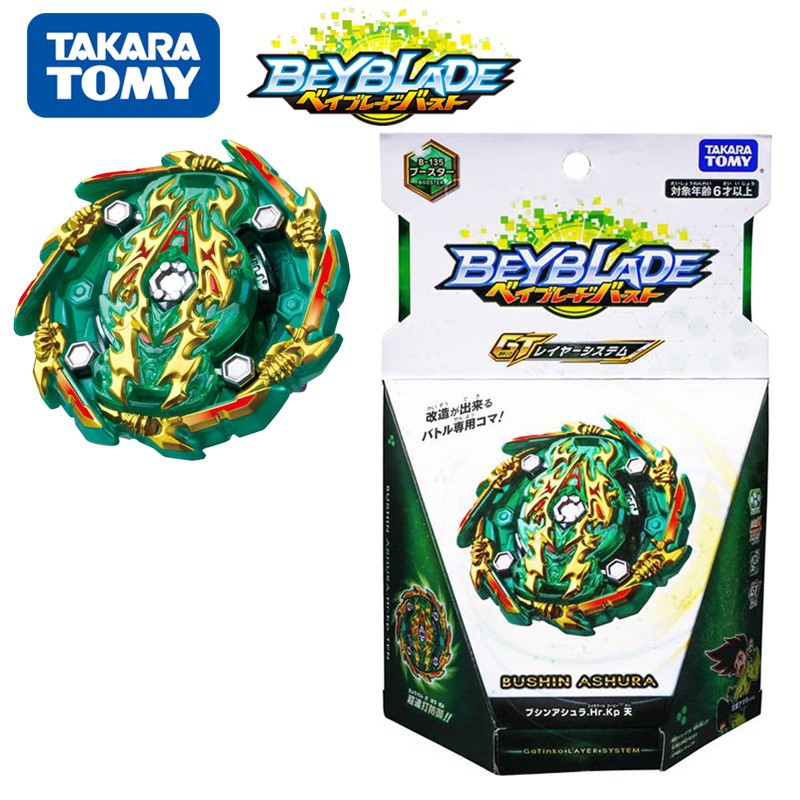 Takara Tomy Beyblade B-135 Booster Bushin Ashura Hurricane Keep Ten ...