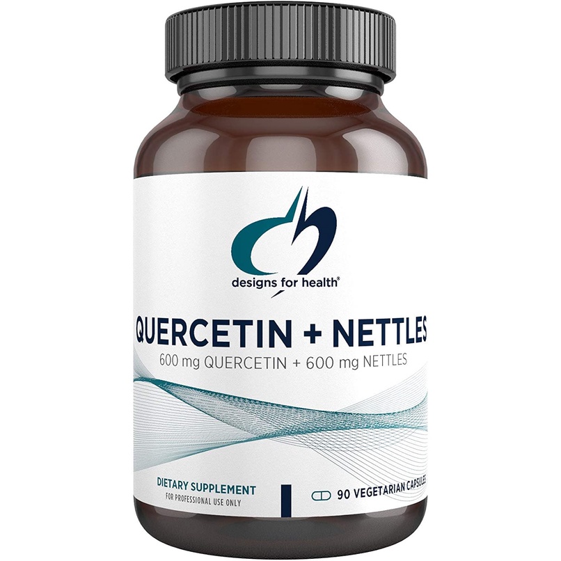 Designs for Health Quercetin + Nettles Capsules Flavonoid + Stinging