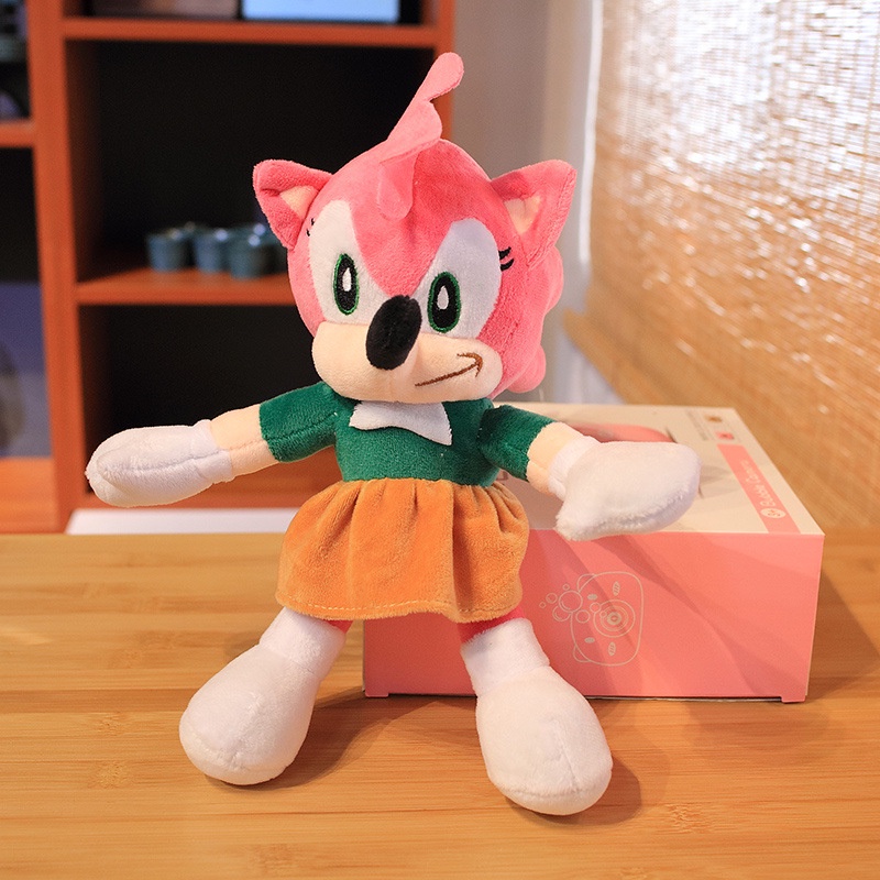 Peluche Amy Sonic The Hedgehog - 30 Cm Super Soft Par Play By Play