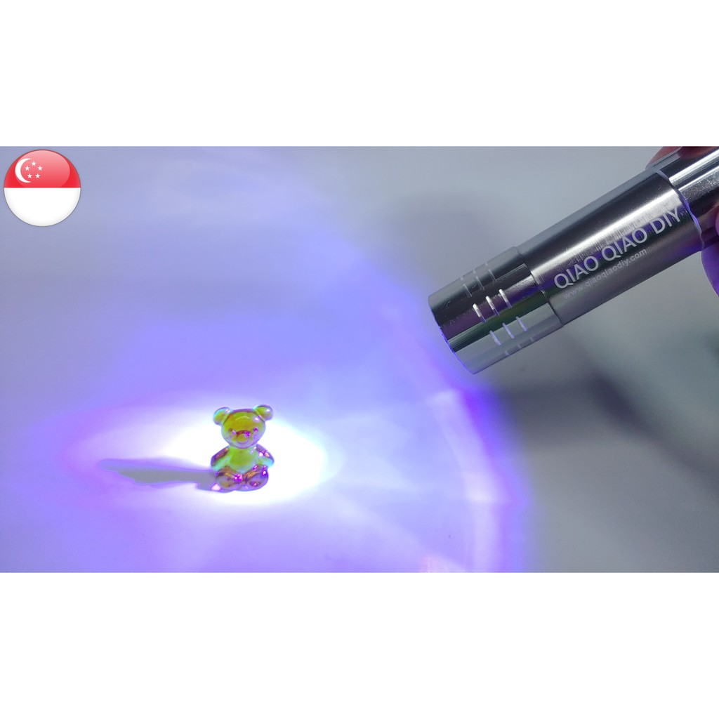 UV Resin Curing Lamp Torch Light 9 LED 395NM UV Blacklight 9W Jewelry Tool DIY Shopee Singapore