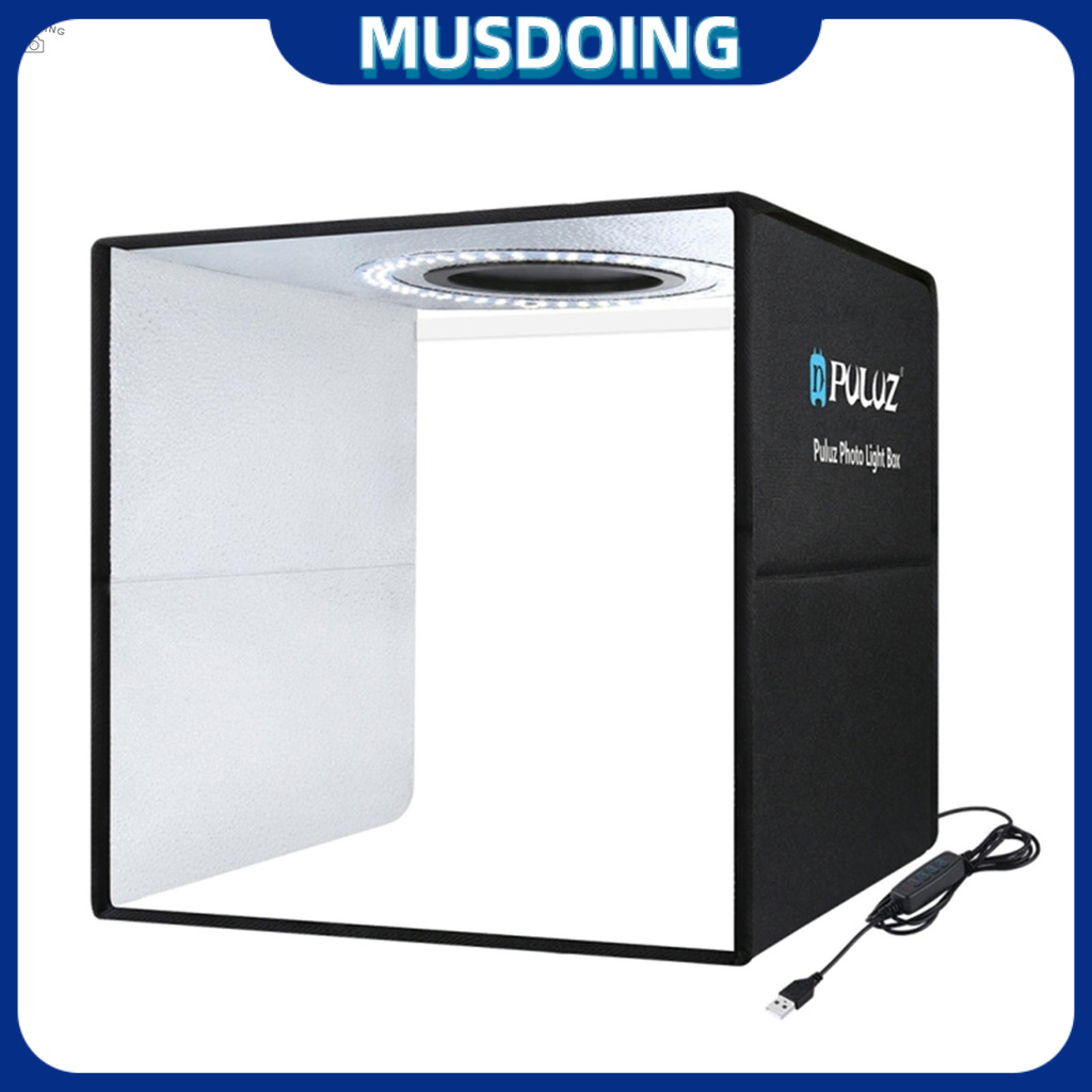 ღ PULUZ Portable LED Photo Light Box Mini Photo Shooting Studio Box ...