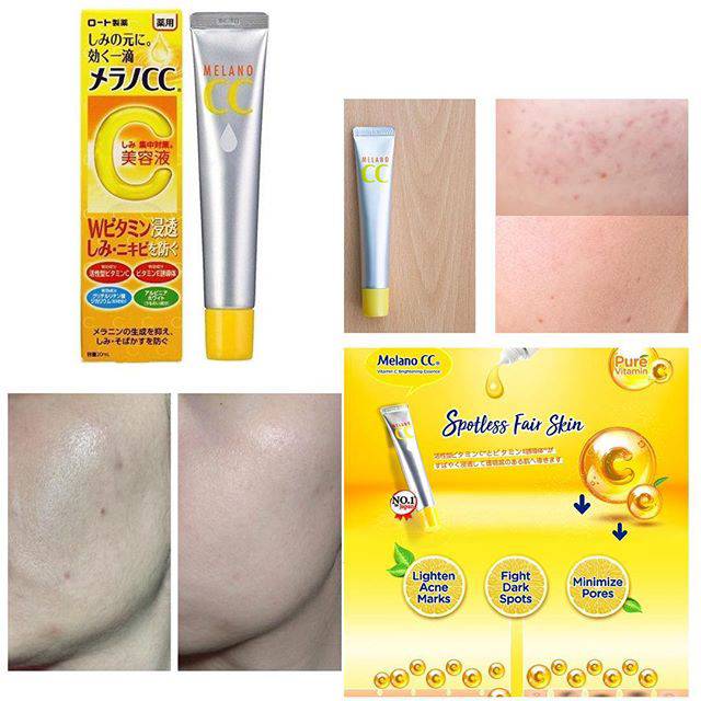 Rohto Melano Cc Intensive Anti Spot Essence Vitamin C Shopee Singapore