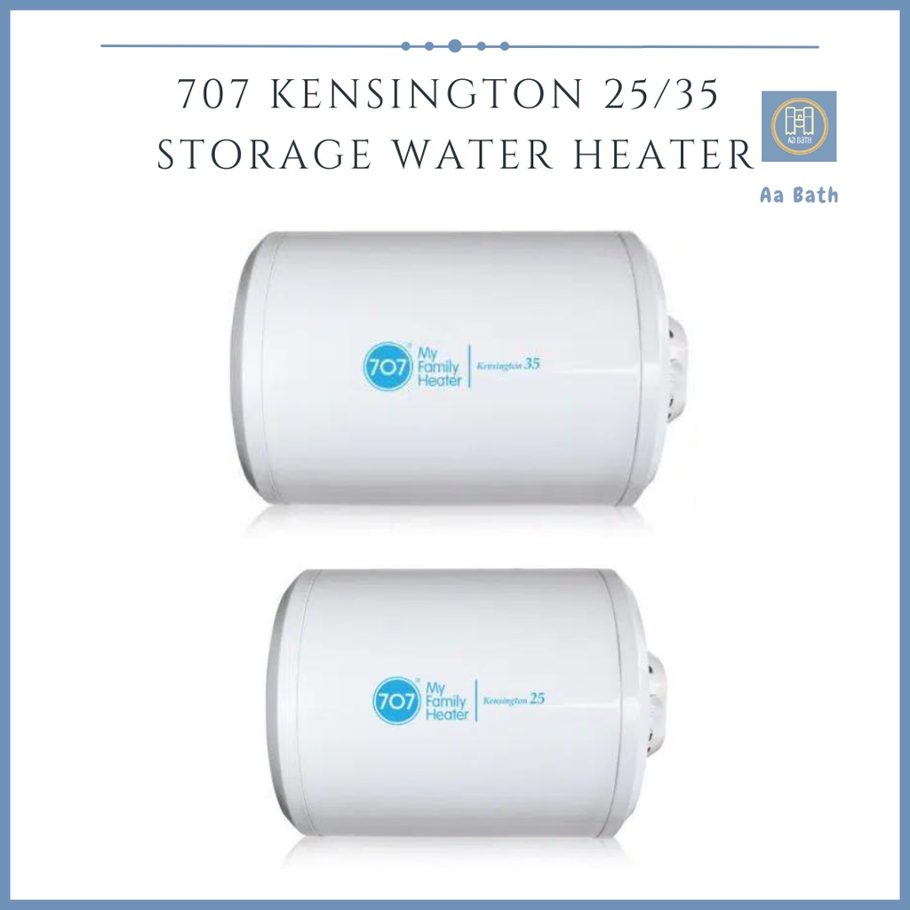 [SG SELLER] 707 KENSINGTON 25L/35L ELECTRIC STORAGE WATER HEATER 10 Years Tank Warranty Shopee