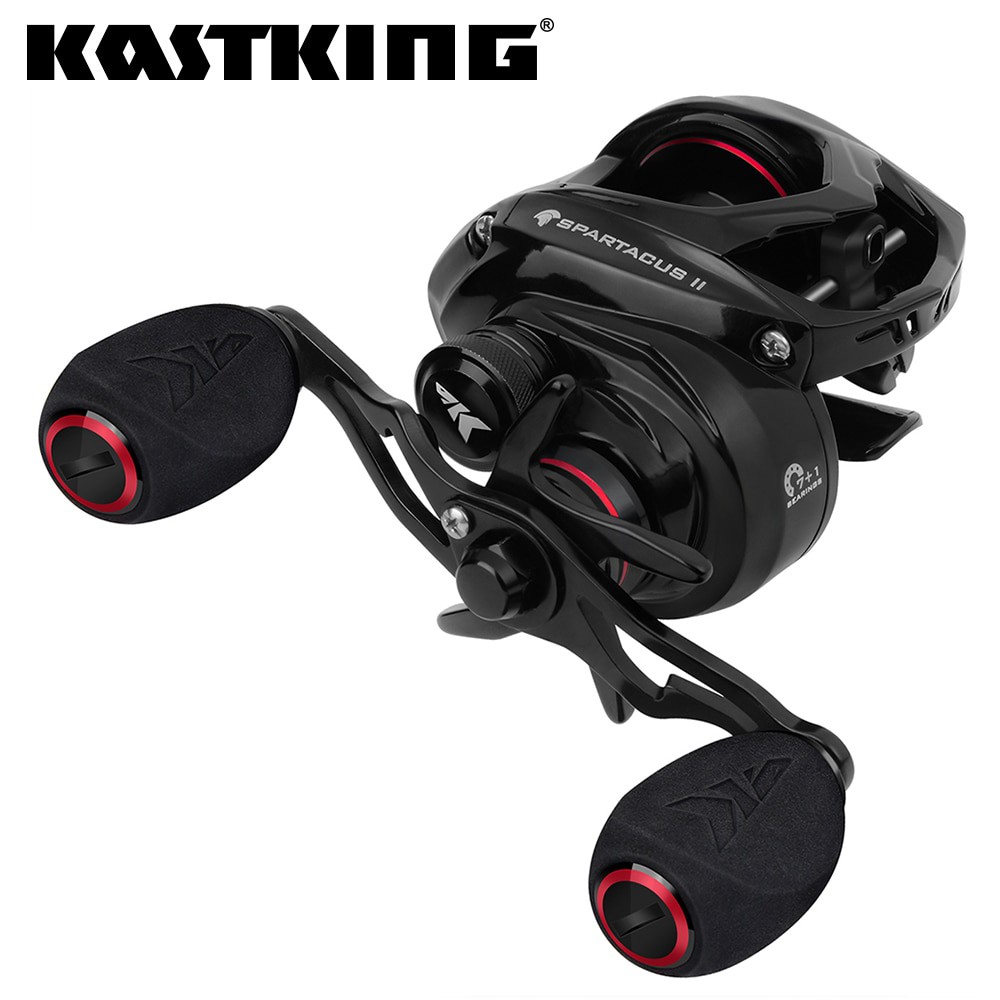 Original KastKing Spartacus II Baitcasting Fishing Reel 8KG Max