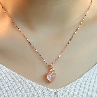 Cute rose sale necklace