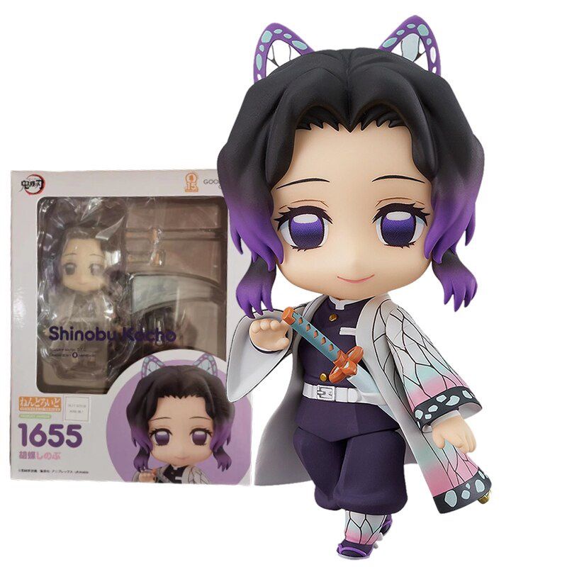 Nendroid Anime Shinobu Kocho Kimetsu No Yaiba Demon Slayer Figure ...