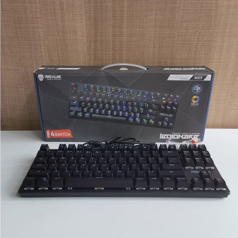 Rexus Legionare Mechanical TKL Gaming Keyboard (RX-MX9) | Shopee Singapore