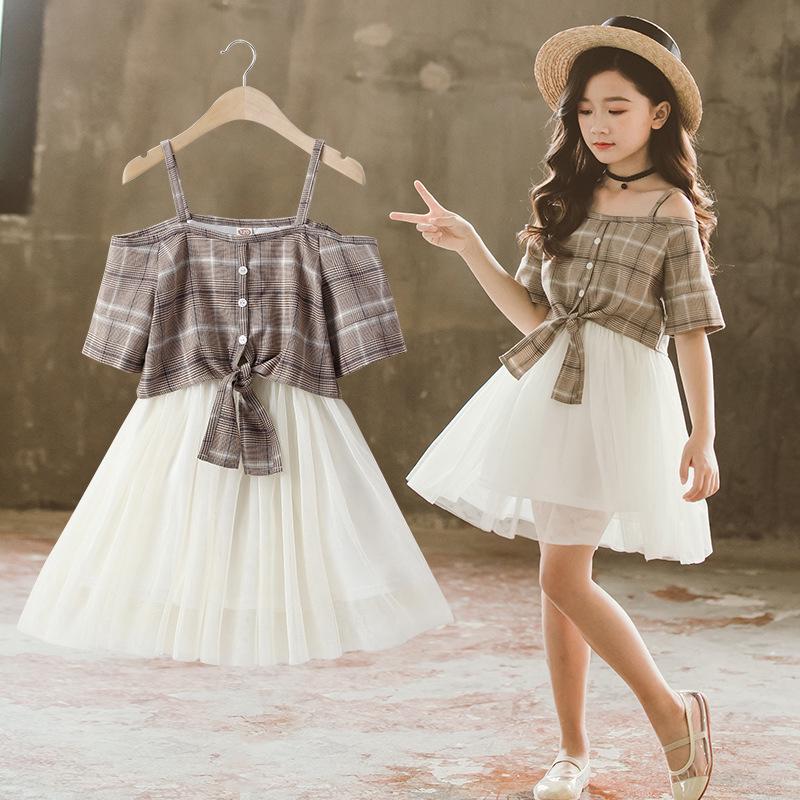 2020 Fashion Girls Dress Very Cute Summer Little Girl Flower