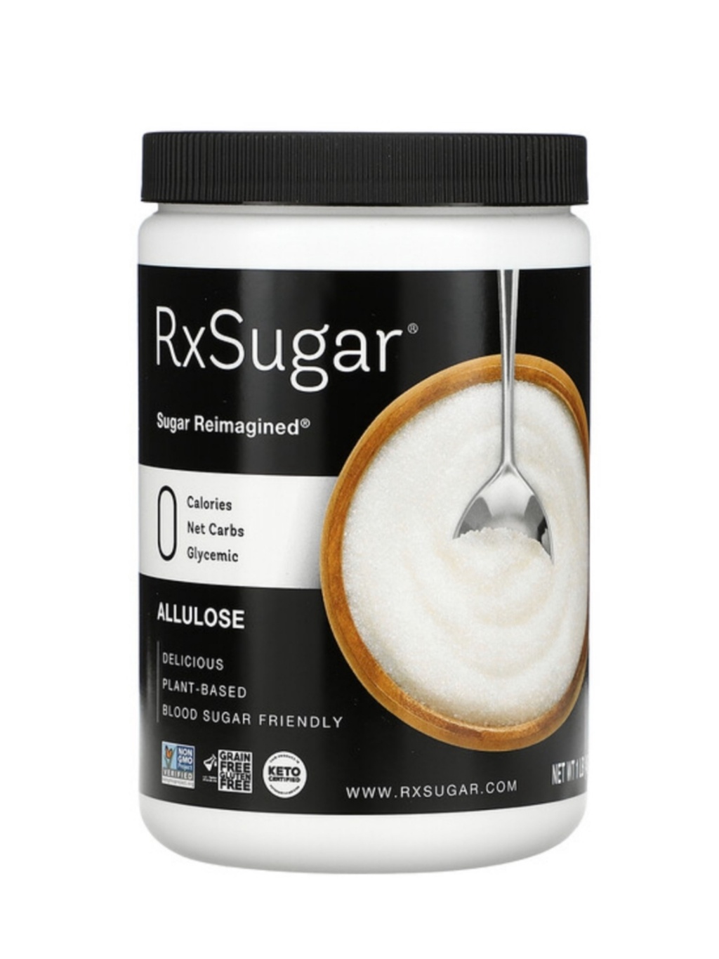 RX Sugar, Allulose, KETO Sweetener, 1 lb (454 g) | Shopee Singapore