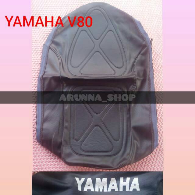 Yamaha V80 SUPER DELUXE ROBOT Leather Motorcycle Seat Motorcycle Seat