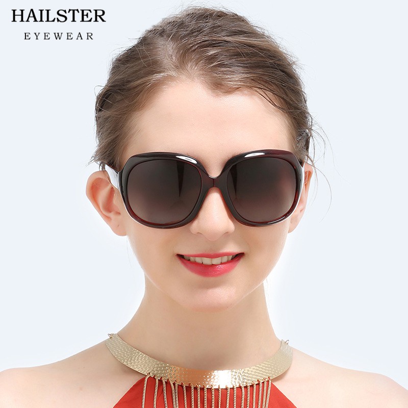 2022 Fashion Polarizing Sunglasses For Women, Elegant Big Frame Driving ...