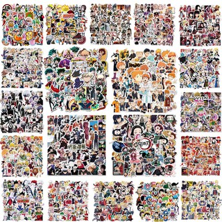 50pcs Cartoon Sparkling Water Drink Anime Stickers For Laptop