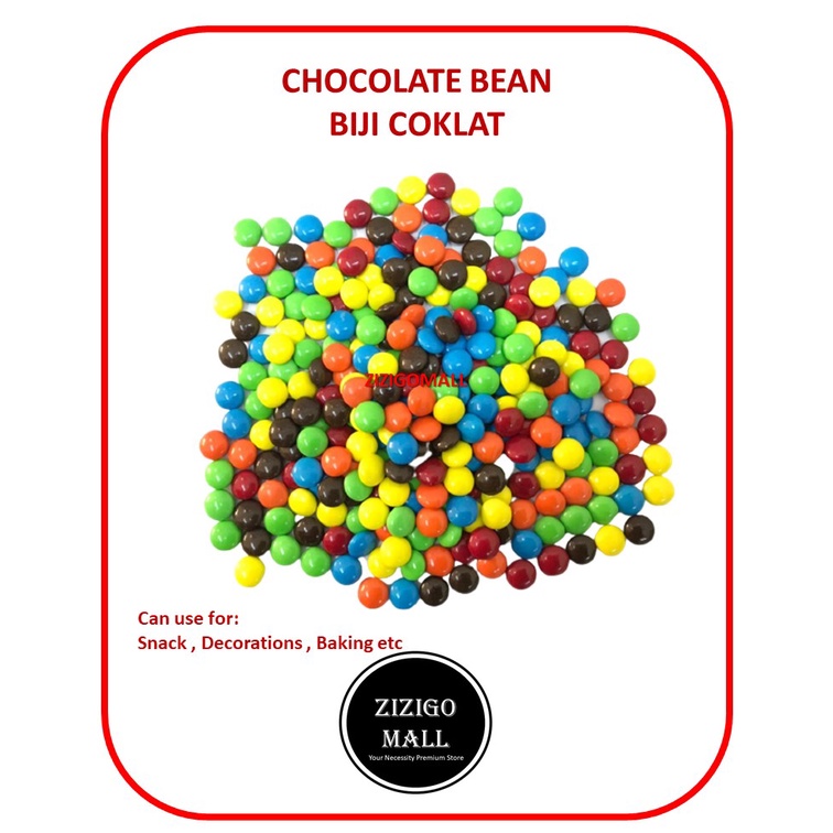ZizigoMall Chocolate Bean Chocolate Mini Smarties M&M Choco Beans Nips ...