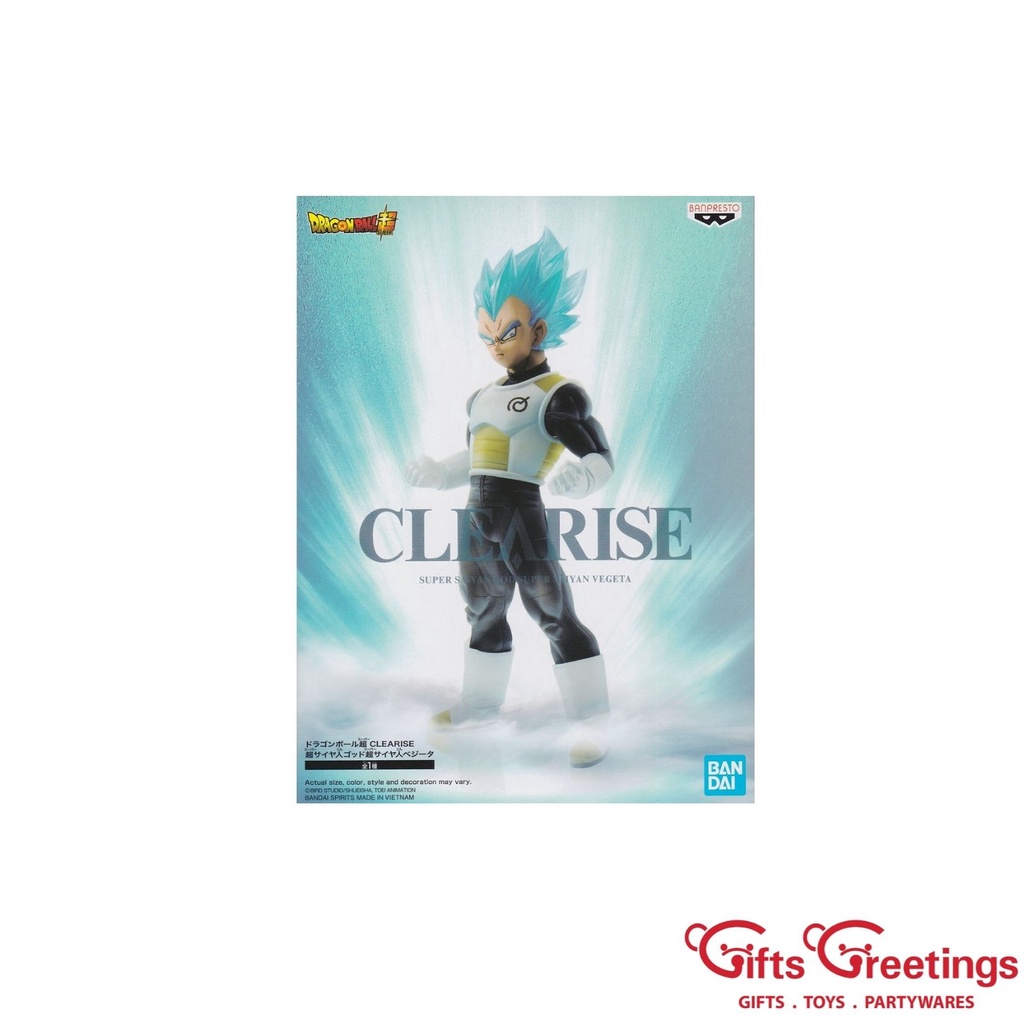 Banpresto Dragon Ball Super Clearise Super Saiyan God Super Saiyan ...