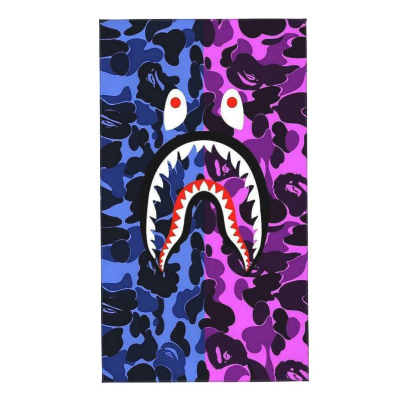 A Bathing Ape Bape Supreme Bathroom Towel Ultra Soft Highly Absorbent Hand Towels Multipurpose Thin Kitchen Dish Guest Towel for Bathroom Hotel Gym and Spa Can Customized Shopee Singapore