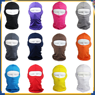 Balaclava Lycra Full Face Mask Ultra Thin Outdoor Ski Motorcycle Cycling  Neck