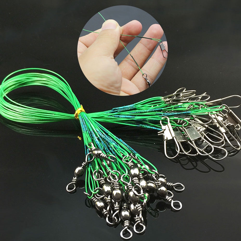 10x Pike Fishing Wire Trace