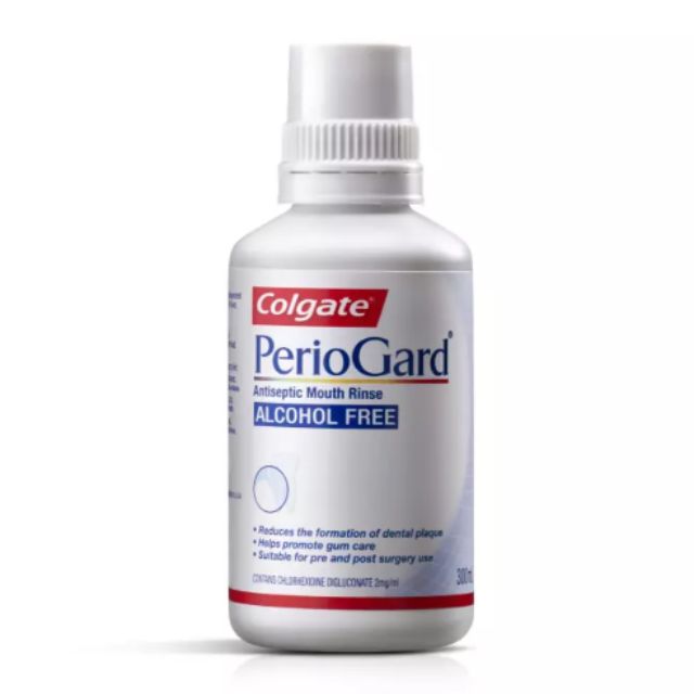 Colgate Periogard Alcohol-Free Chlorhexidine Mouthwash 300ml (**Gum ...
