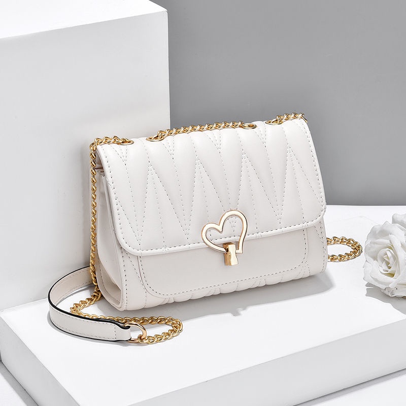 S008-Women's Bag Chain Bag Crossbody Bag New Fashion Shoulder Bag Small Square Bag