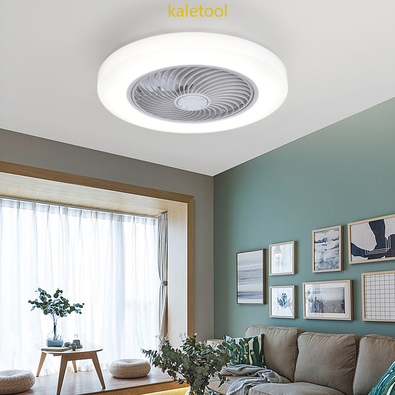 Remote Lights Silent Modern Smart Ceiling Fan Lamp Fans With Control ...