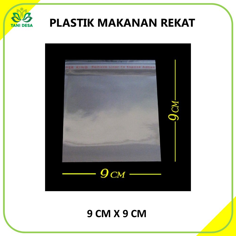 OPP plastic/ opp seal plastic thick opp plastic food packaging size 9 x ...