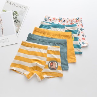 SG 5 Pcs Kids Underwear Cartoon Children s Shorts Panties for