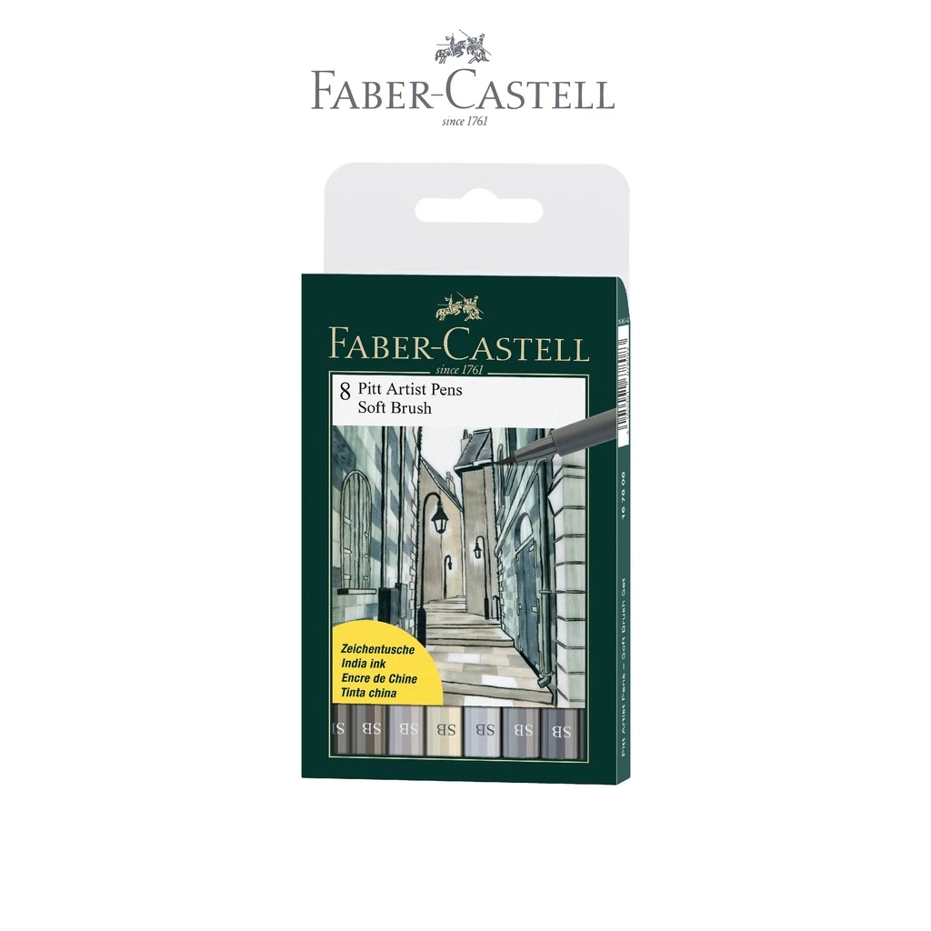 Faber-Castell PITT Artist Pen SoftBrush 8x