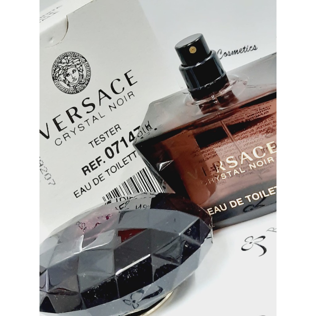 VERSACE CRYSTAL Noir EDT 90ml (TESTER Packaging) | Shopee Singapore