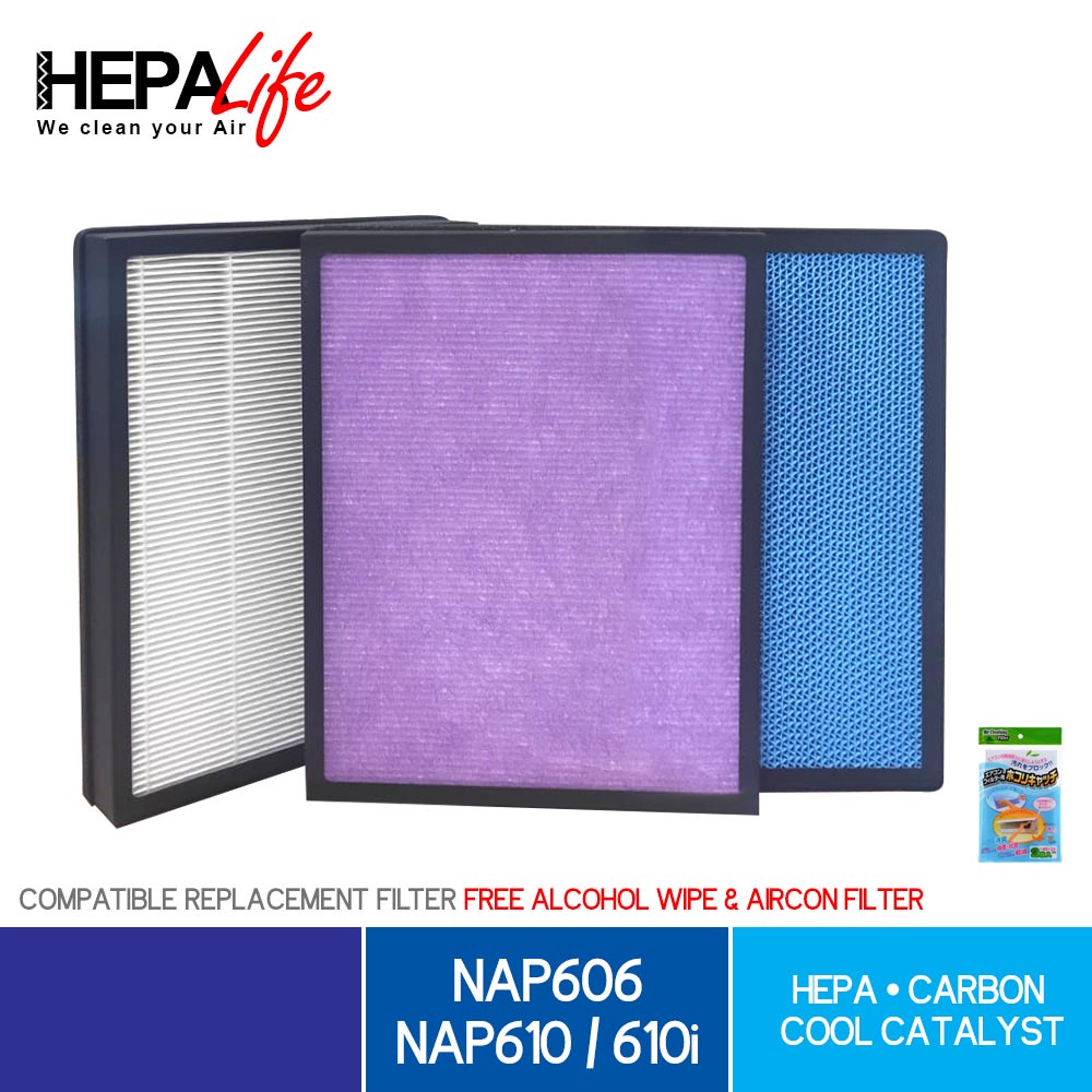 NAP606 NAP 606 NAP606 NAP610i Compatible Hepa Filter Hepalife Shopee Singapore