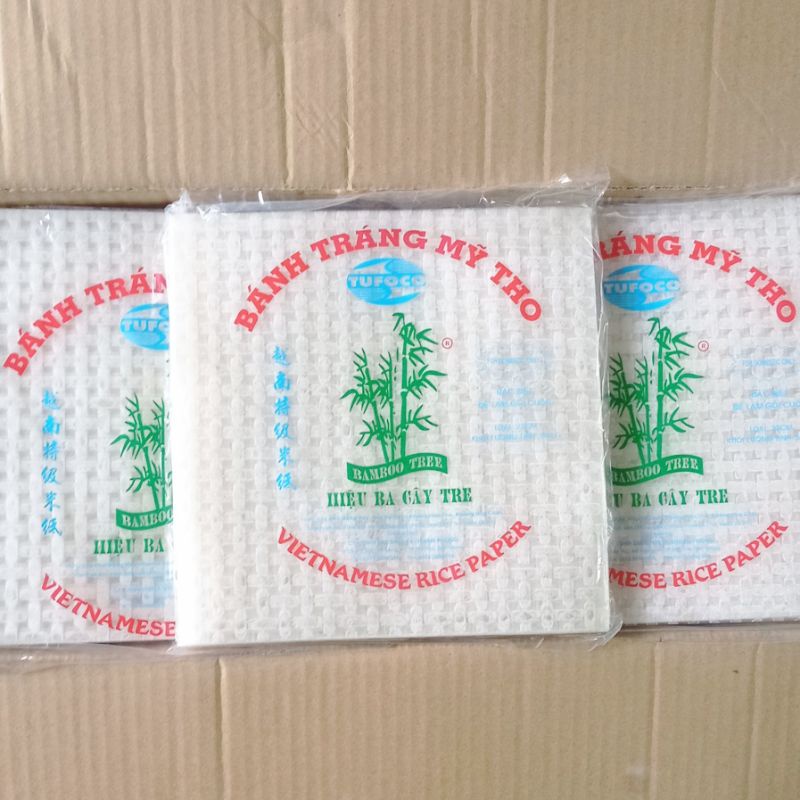 My Tho spring roll rice paper 500 gr square (22 cm) | Shopee Singapore