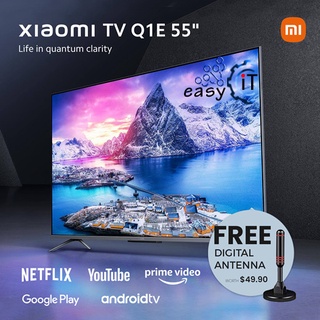 Televisor Smart TV Xiaomi Q2 55'' 4K UHD QLED WiFi Google TV G