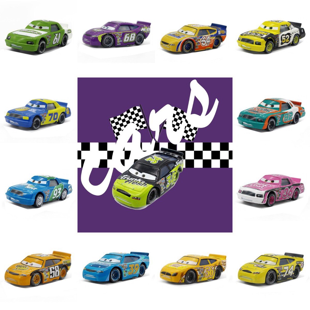 Cars Pixar Disney Racer King Mini Alloy Model For Birthday Gifts Kids ...
