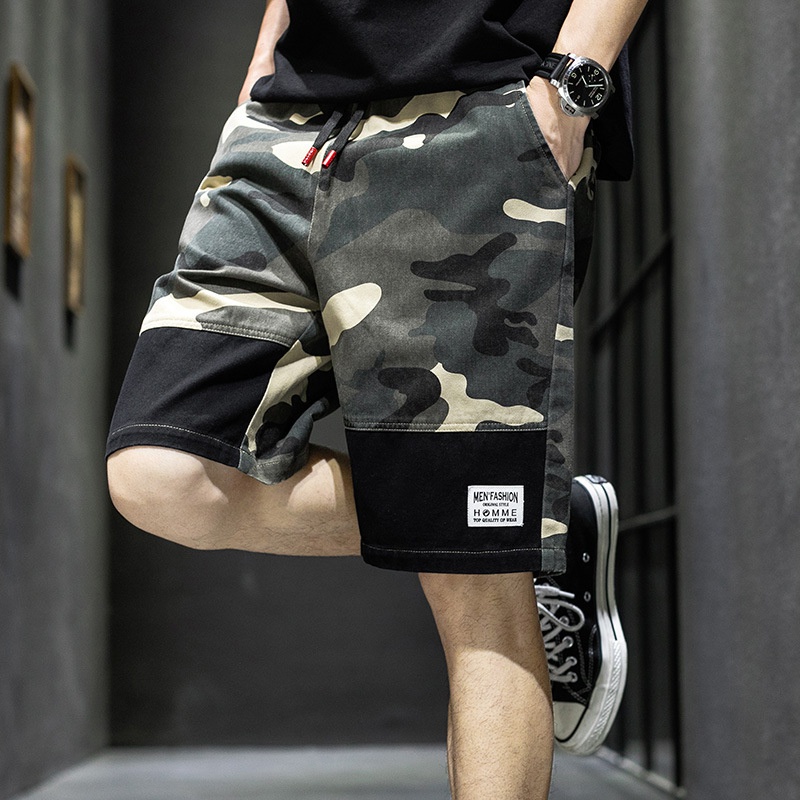 Mens big and sale tall camo shorts