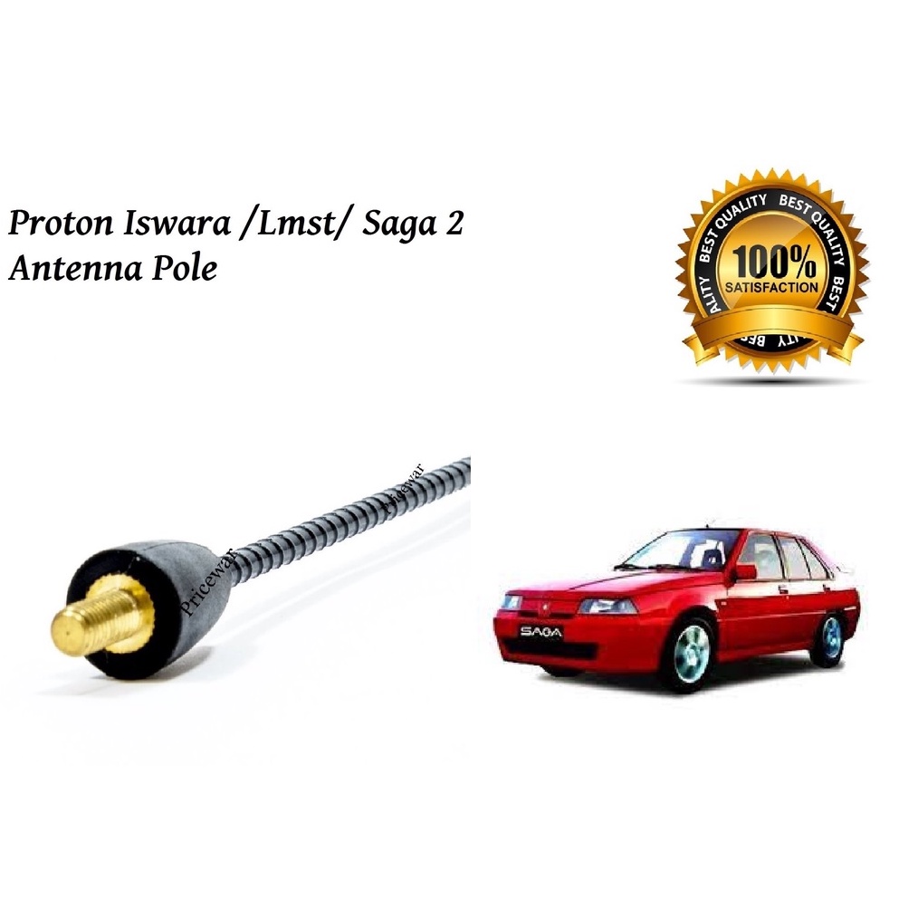 Car Roof Radio Antenna Pole Antenna Refill Proton Saga 2/Lmst/Iswara