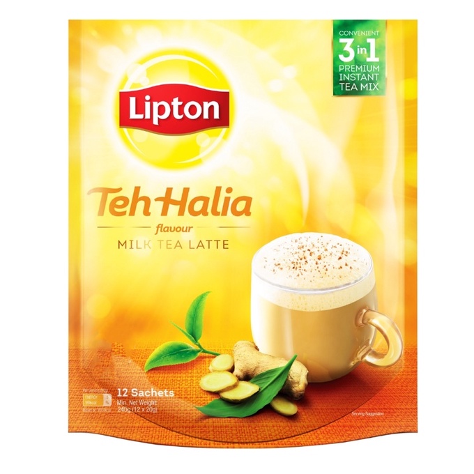 (Bundle Of 2) Lipton 3 In 1 Instant Milk Tea Latte - Matcha/Earl Grey ...