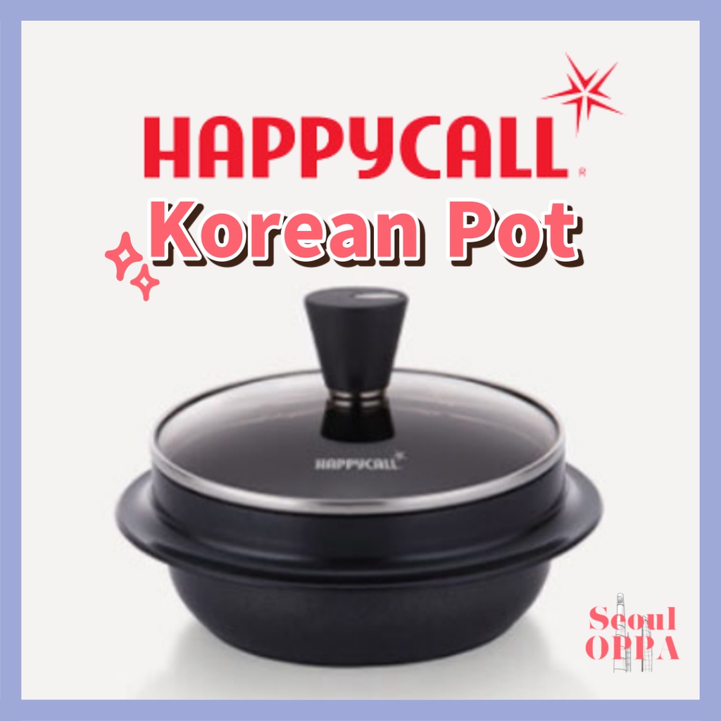 [Happycall] Non stick Korean Traditional Titanium Pot GAMASOT Cauldron