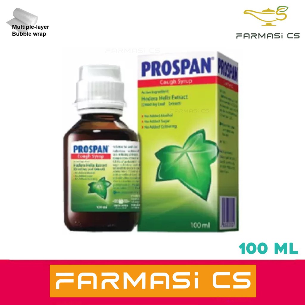 Prospan Cough Syrup 100ml EXP:10/2026 [ Hedera Helix Extract, Relief ...